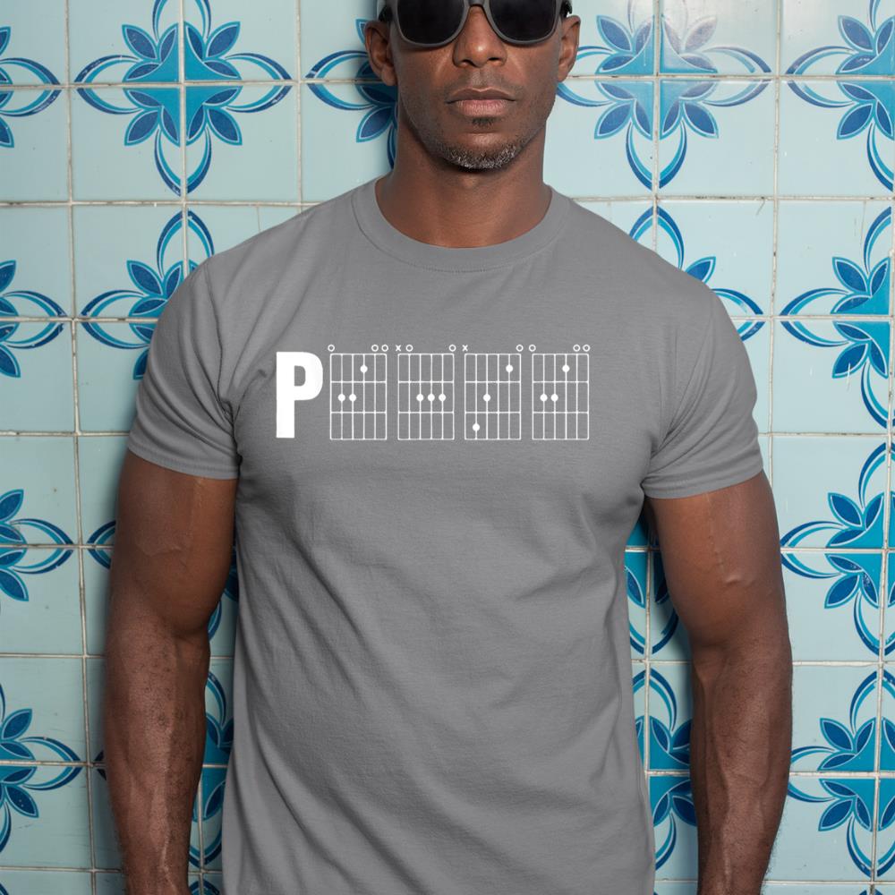 PEACE Guitar Chord Chart T-Shirt