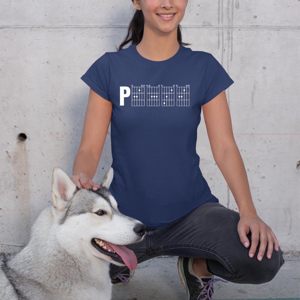 PEACE Guitar Chord Chart T-Shirt