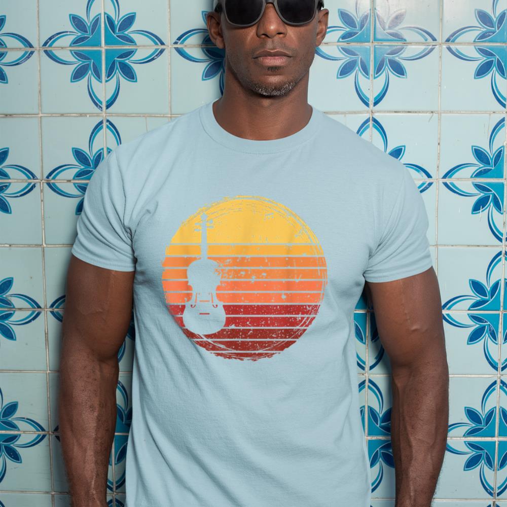 Vintage violin Player Music Retro violin T-Shirt