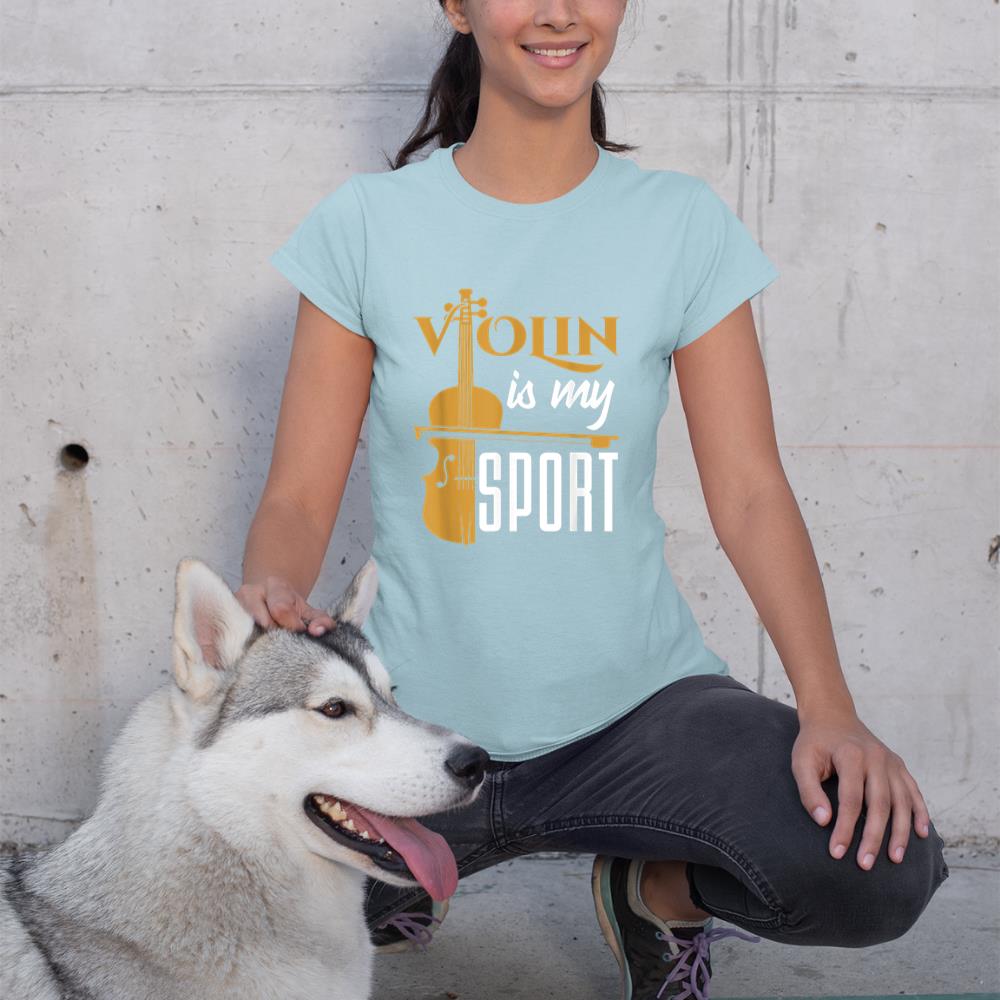 Violin Is My Sport Violinist Violin Player Instrument T-Shirt