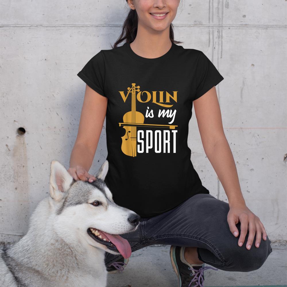 Violin Is My Sport Violinist Violin Player Instrument T-Shirt