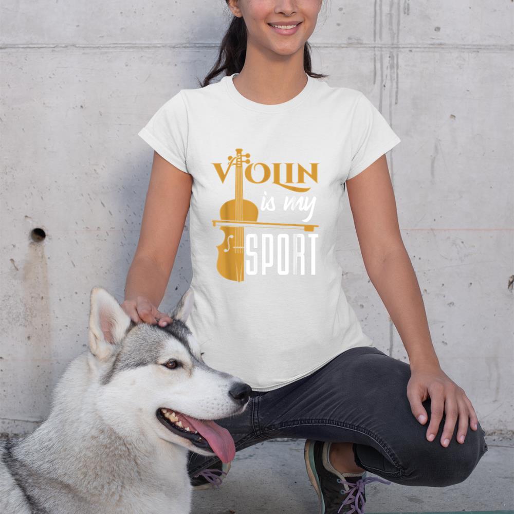 Violin Is My Sport Violinist Violin Player Instrument T-Shirt