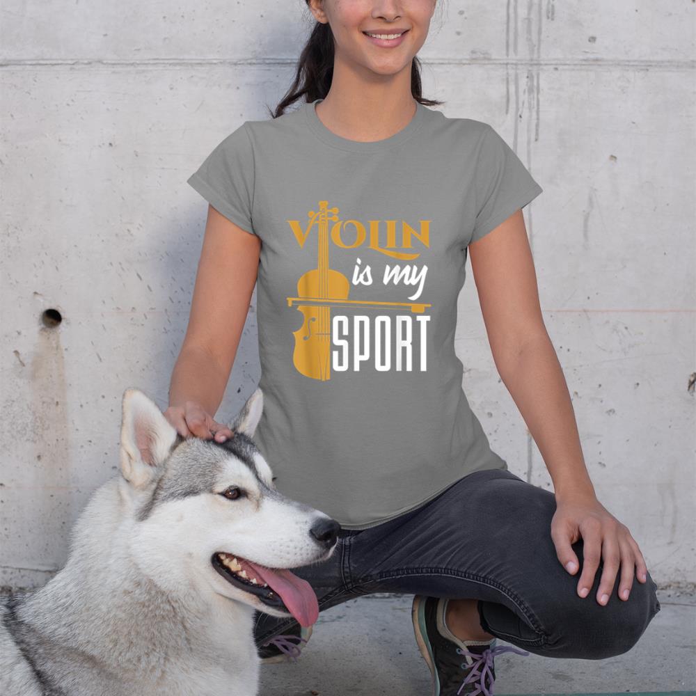 Violin Is My Sport Violinist Violin Player Instrument T-Shirt