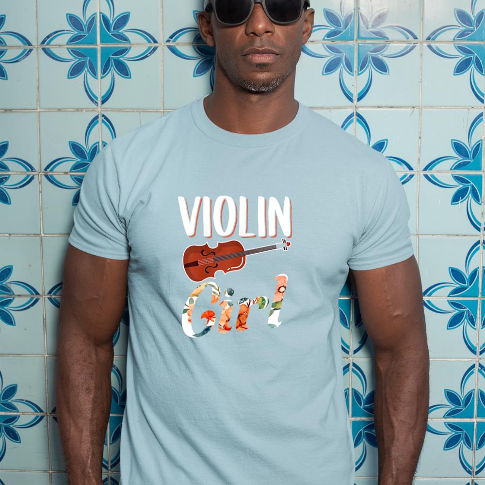 Violin Shirt Violin Girl Violinist Musician Violin Player T-Shirt