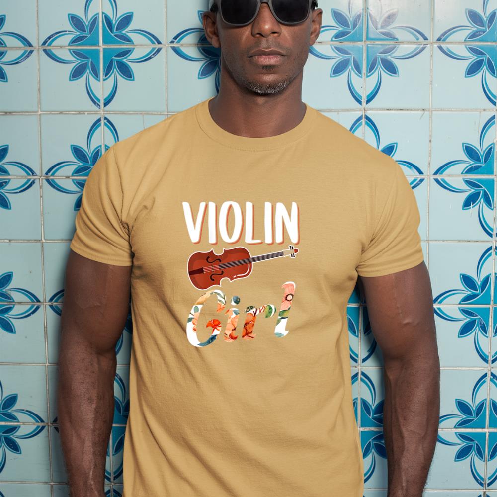 Violin Shirt Violin Girl Violinist Musician Violin Player T-Shirt