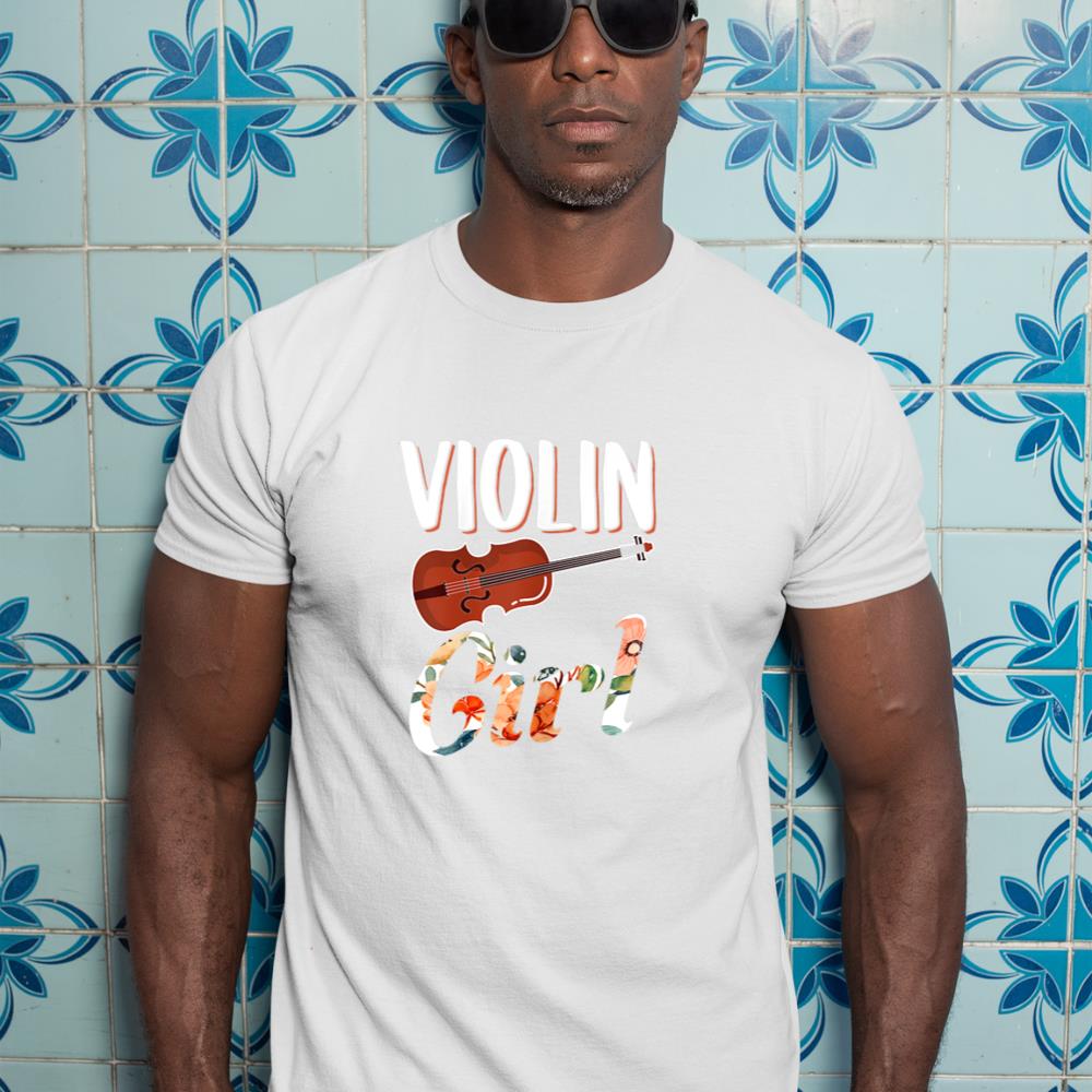 Violin Shirt Violin Girl Violinist Musician Violin Player T-Shirt