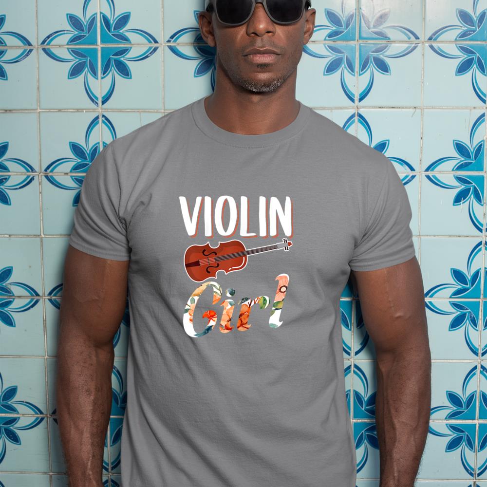 Violin Shirt Violin Girl Violinist Musician Violin Player T-Shirt
