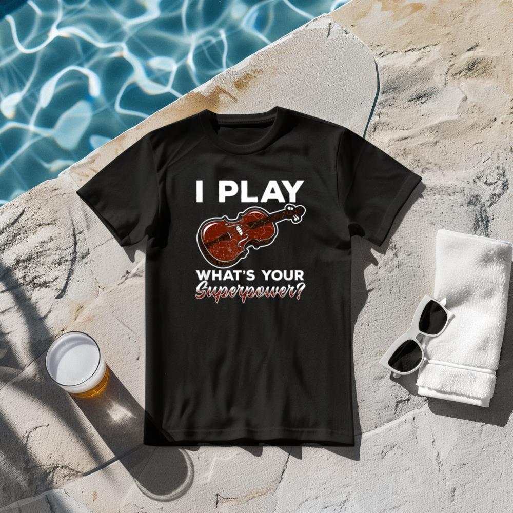 Violin T-Shirt Violin Bow Strings Fiddle Funny Quote T-shirt T-Shirt