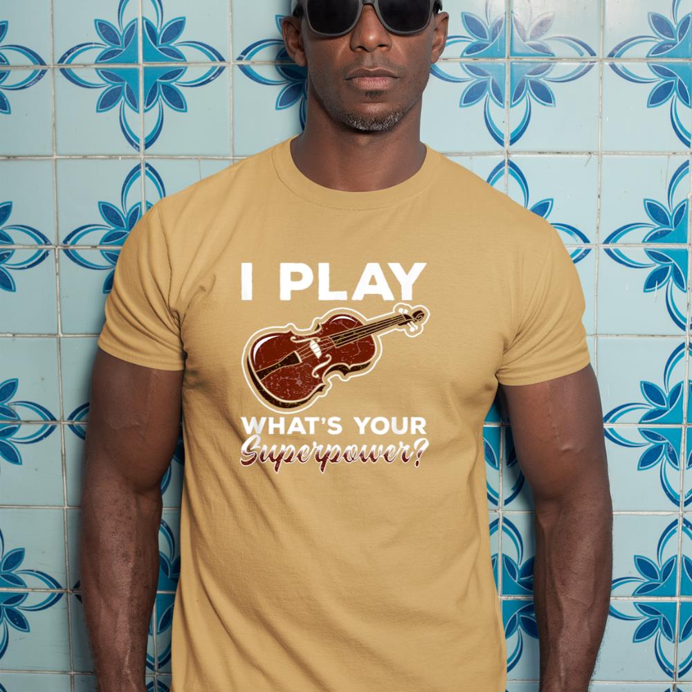 Violin T-Shirt Violin Bow Strings Fiddle Funny Quote T-shirt T-Shirt