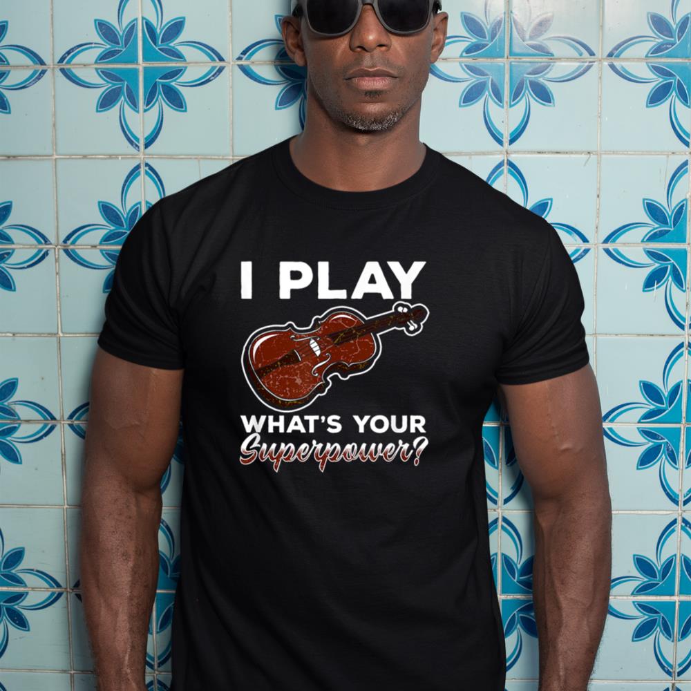 Violin T-Shirt Violin Bow Strings Fiddle Funny Quote T-shirt T-Shirt