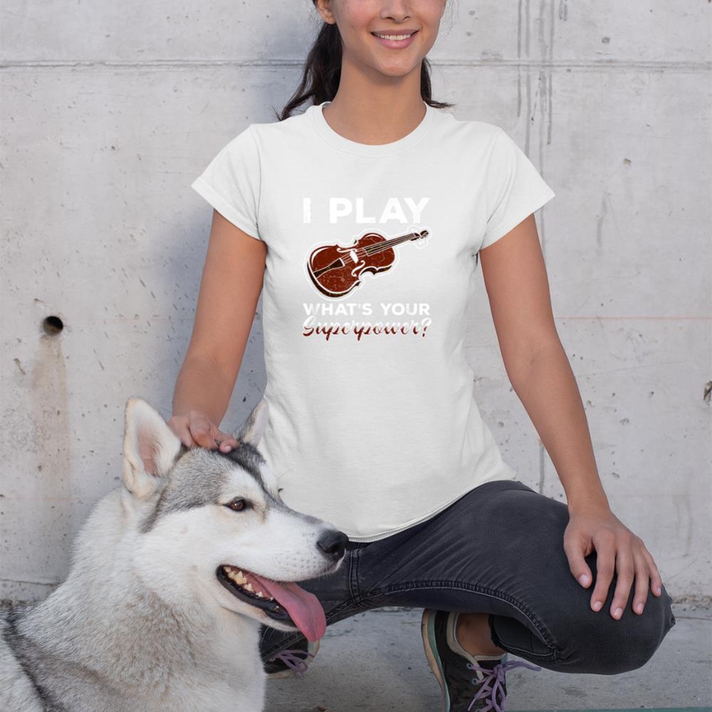 Violin T-Shirt Violin Bow Strings Fiddle Funny Quote T-shirt T-Shirt