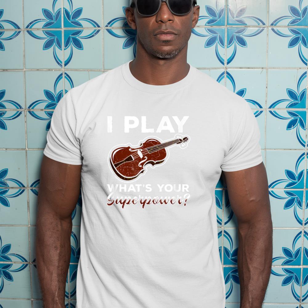 Violin T-Shirt Violin Bow Strings Fiddle Funny Quote T-shirt T-Shirt