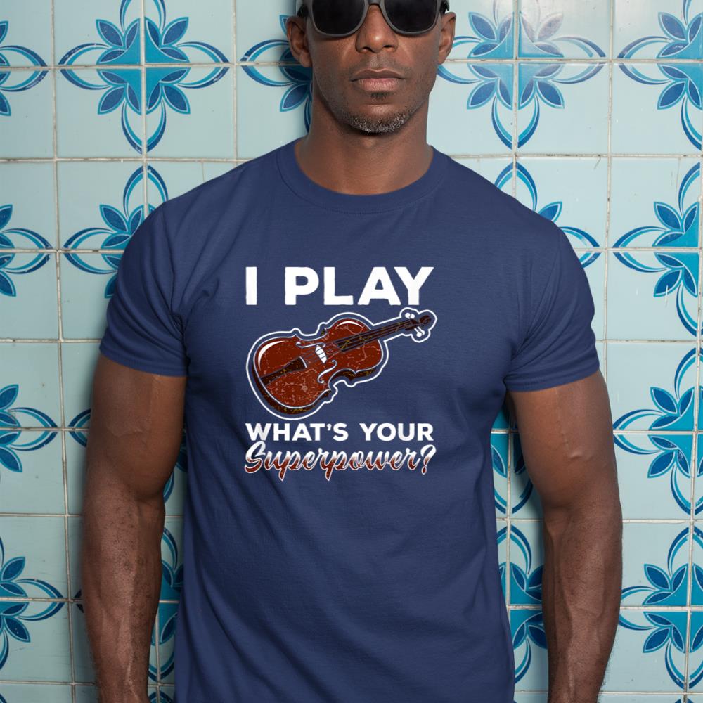 Violin T-Shirt Violin Bow Strings Fiddle Funny Quote T-shirt T-Shirt